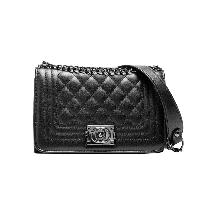 Red Diamond Chain Shoulder Bag for Women 2024 - Image 8