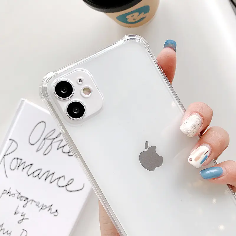 Transparent iPhone 16 Promax Mobile Case Four Corners Anti-Fall - Image 3