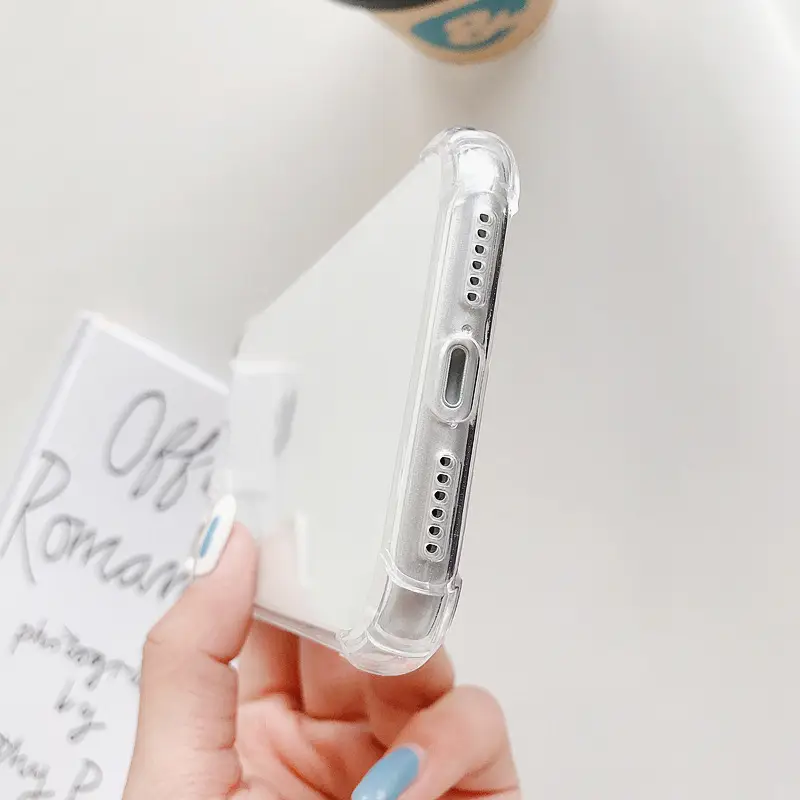 Transparent iPhone 16 Promax Mobile Case Four Corners Anti-Fall - Image 4