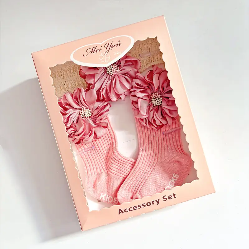 Korean Baby Socks Gift Box for Newborns