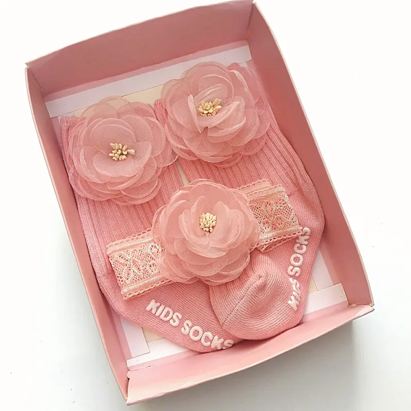 Korean Baby Socks Gift Box for Newborns