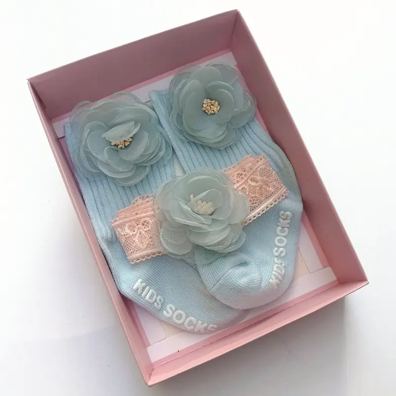 Korean Baby Socks Gift Box for Newborns