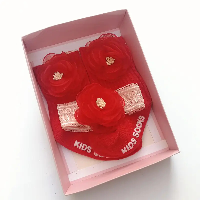 Korean Baby Socks Gift Box for Newborns