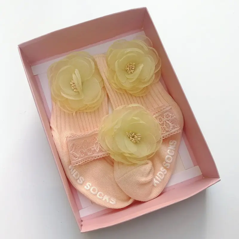 Korean Baby Socks Gift Box for Newborns