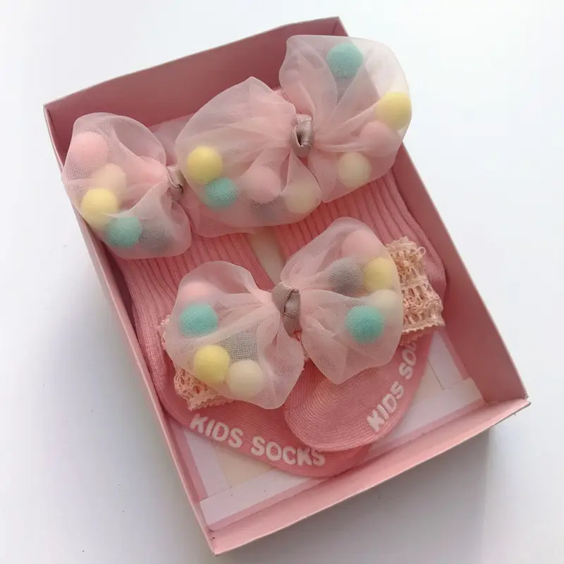 Korean Baby Socks Gift Box for Newborns