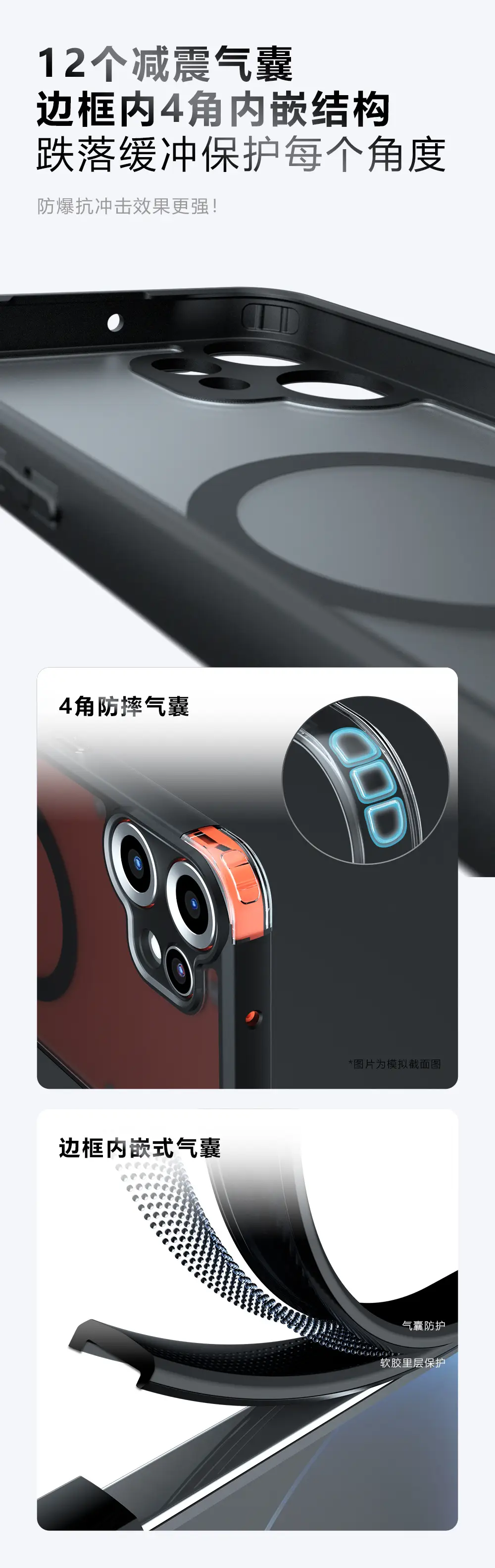 Anti-Drop Magnetic Phone Case for Nothing CMF 2 Pro — feature 4