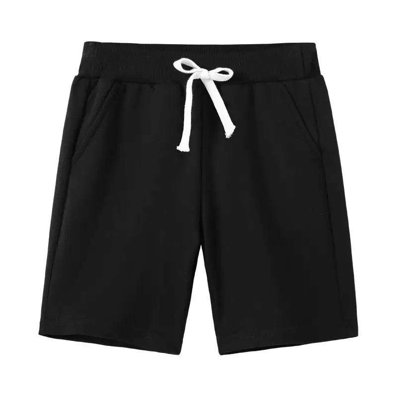 Green Cotton Mid-Length Pants for Boys Girls New Summer - Image 6
