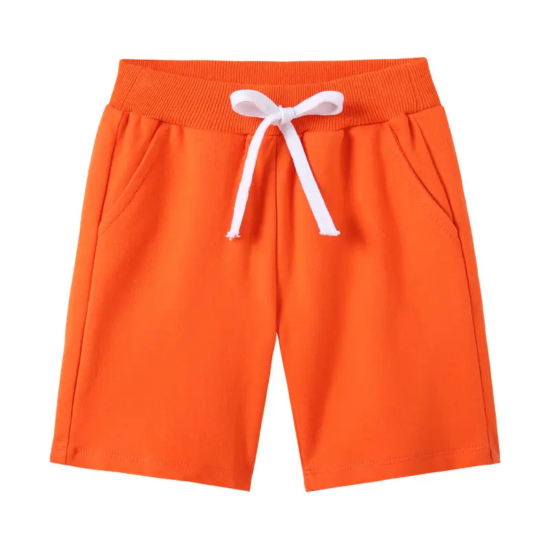 Green Cotton Mid-Length Pants for Boys Girls New Summer - Image 11
