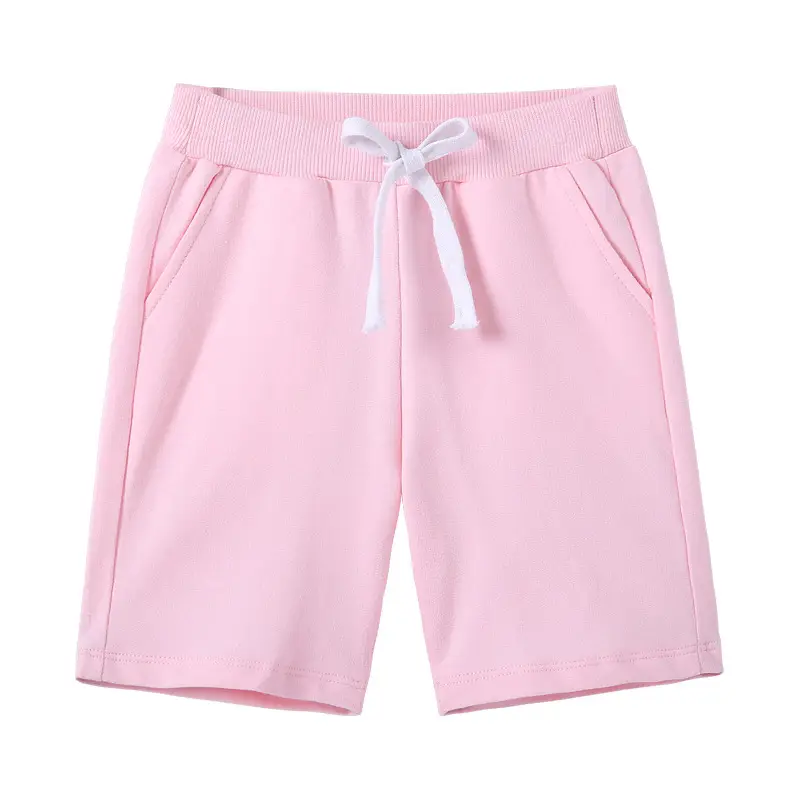 Green Cotton Mid-Length Pants for Boys Girls New Summer - Image 7