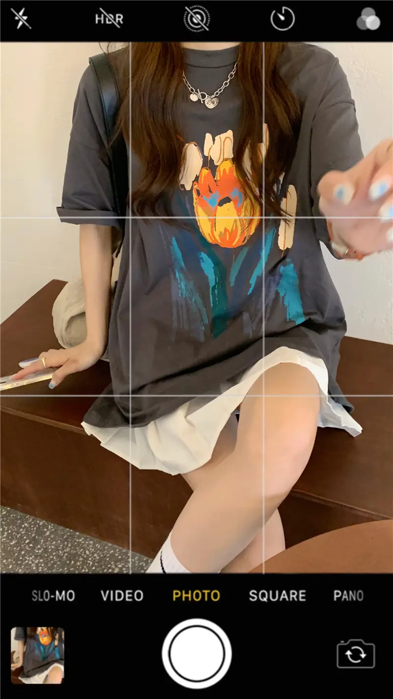 Women Printed T-Shirt Summer 2025 Large Retro Style — feature 7