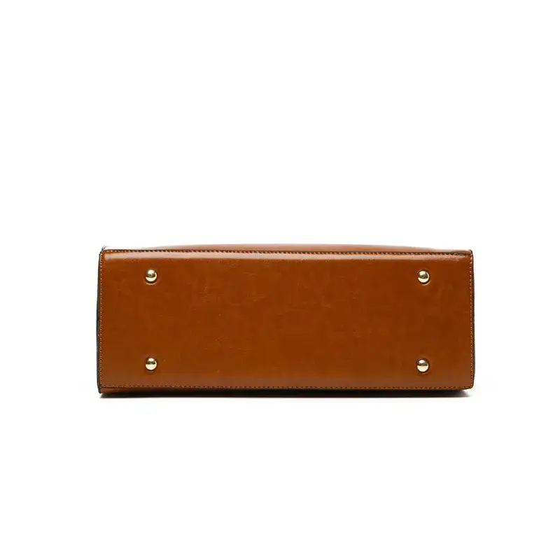Women's Brown Leather Crossbody Bag 2022 - Image 9