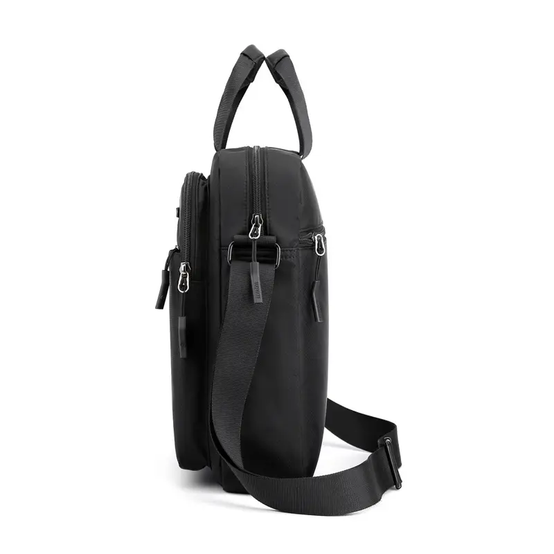Men's Black Shoulder Bag Large Capacity 3 Colors