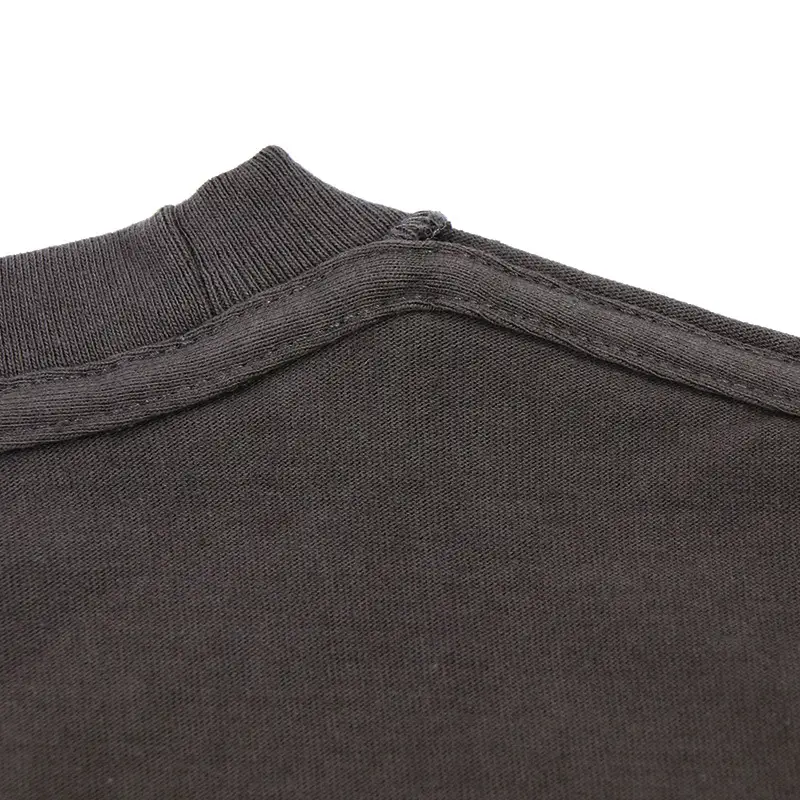 Men Black Cotton T-Shirt 250g Short Sleeve - Image 14