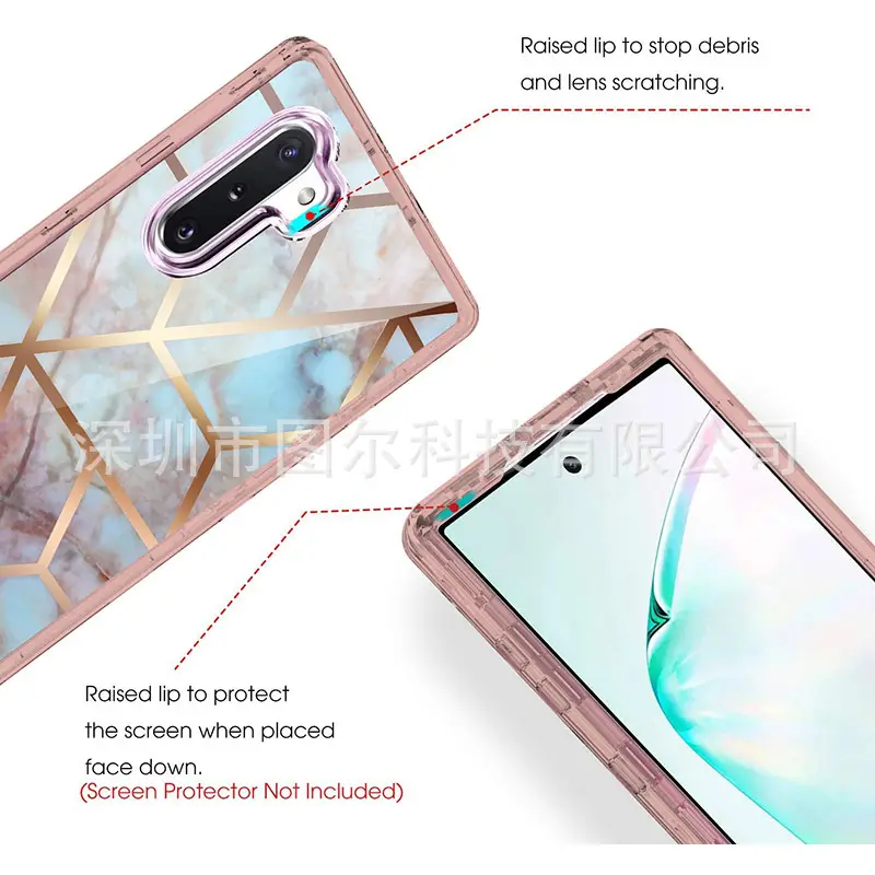 Transparent Acrylic Phone Case for Samsung Note 10 Plus S22 S23 Ultra — feature 11