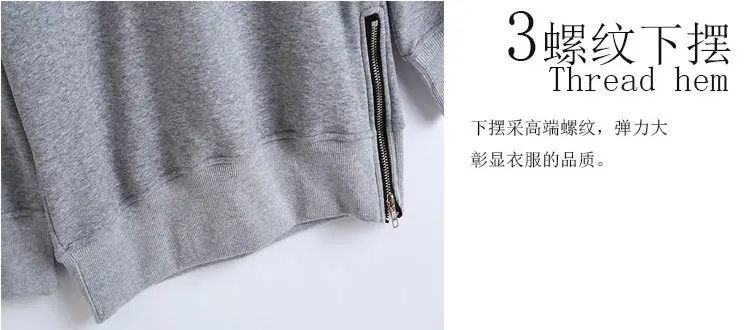 Olive Green Long Sleeve Hooded Pullover Large — feature 12