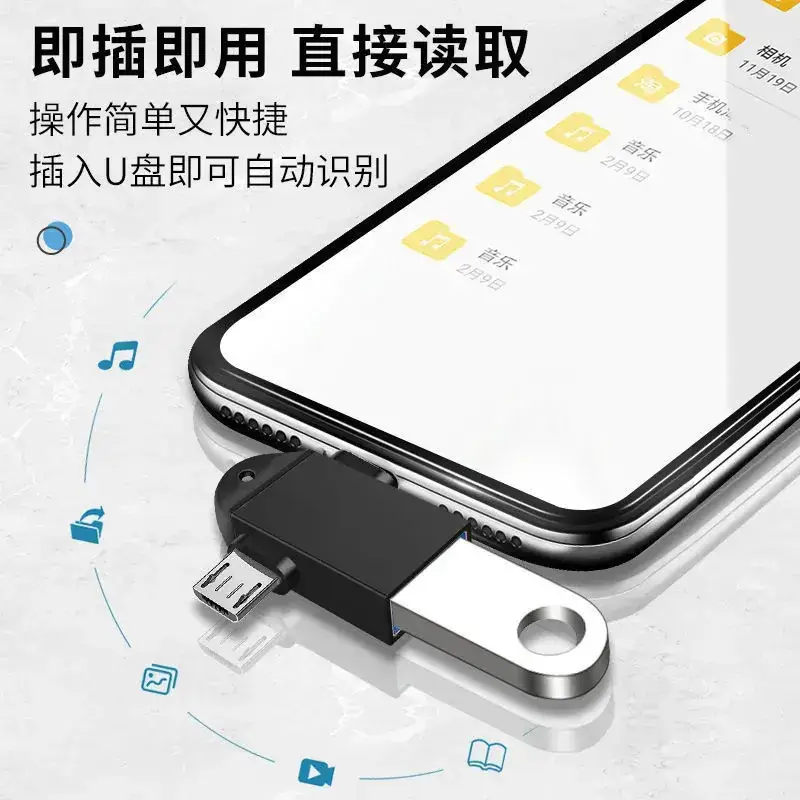 Three-in-One OTG USB 3.0 Converter for Android - Image 7