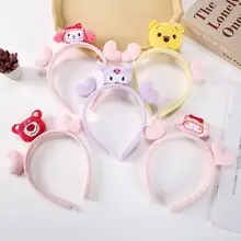 Rabbit Ear Headband with Faux Fur & Pink Pads — feature 11