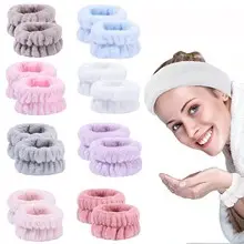 Rabbit Ear Headband with Faux Fur & Pink Pads — feature 3