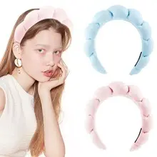 Rabbit Ear Headband with Faux Fur & Pink Pads — feature 5