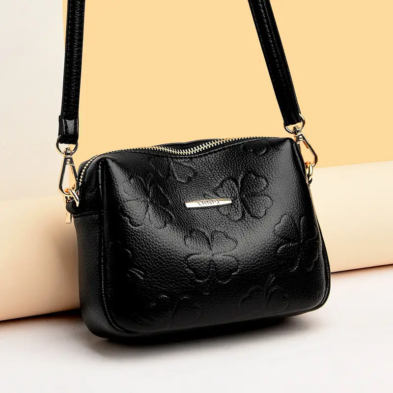 Green Embossed Shoulder Bag for Women 2025 - Image 5