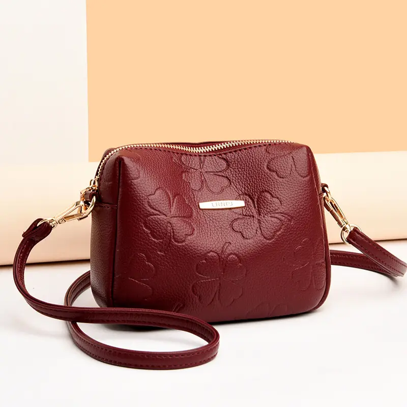 Green Embossed Shoulder Bag for Women 2025 - Image 7