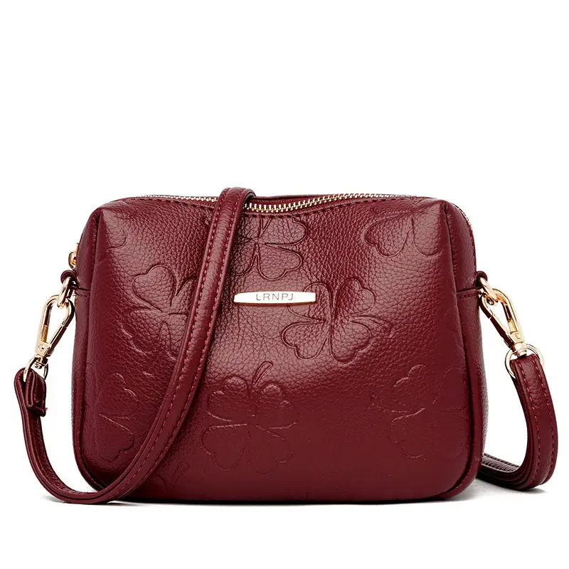 Green Embossed Shoulder Bag for Women 2025 - Image 2