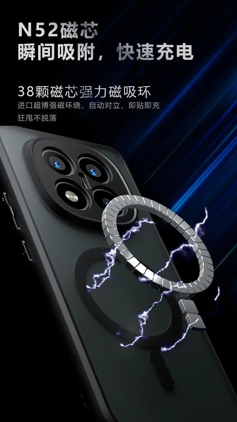 Redmi Note15 Pro+ Magnetic Anti-Fall Case — feature 2