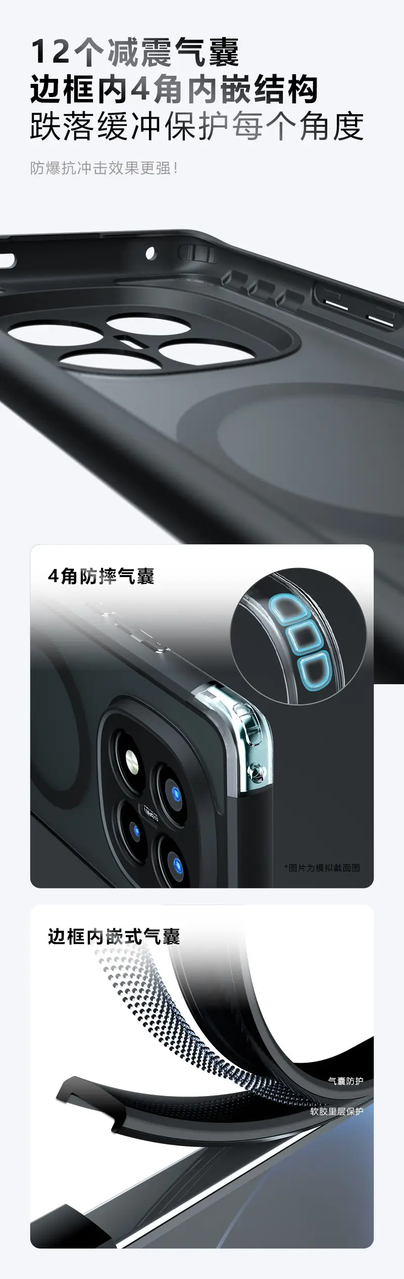 Redmi Note15 Pro+ Magnetic Anti-Fall Case — feature 4