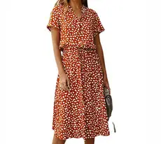 Pink Floral Ruffle Collar Chiffon Shirt for Women — feature 12