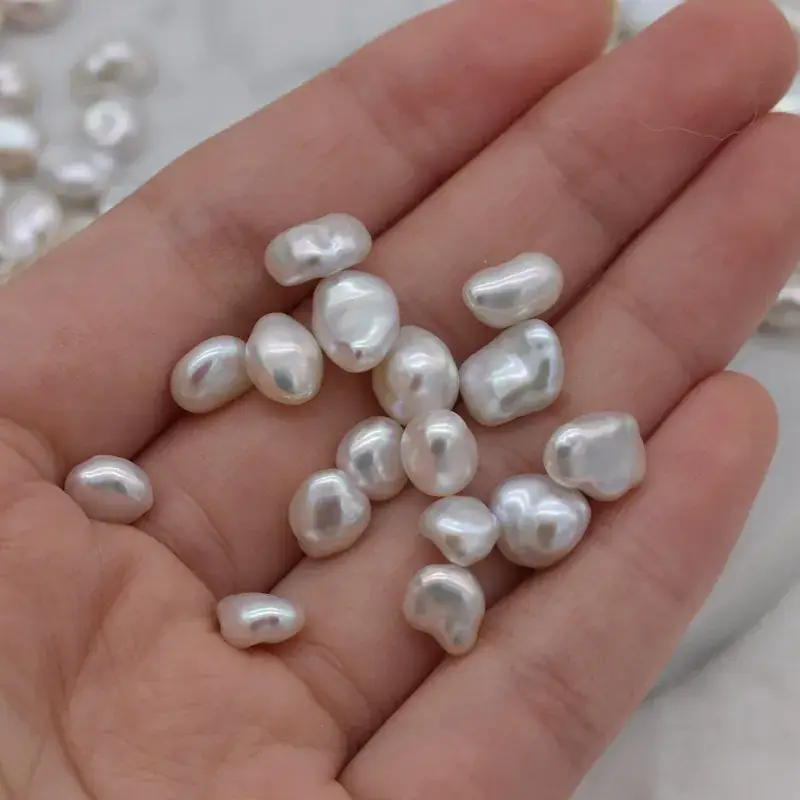 Freshwater Regenerated Pearl Beads 6-10mm - Image 4