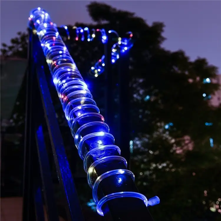 Purple LED Solar Tube Lamp Outdoor Waterproof — feature 15