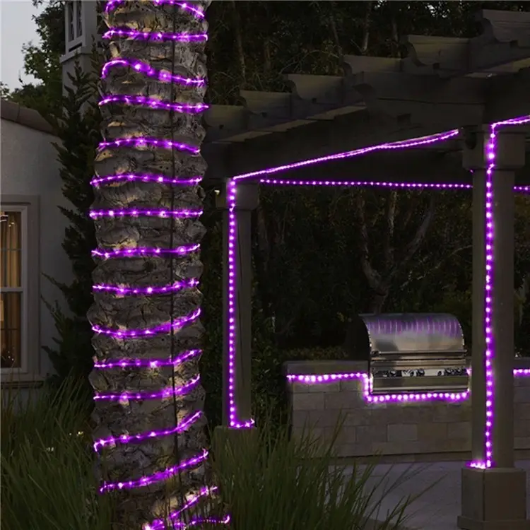 Purple LED Solar Tube Lamp Outdoor Waterproof — feature 17