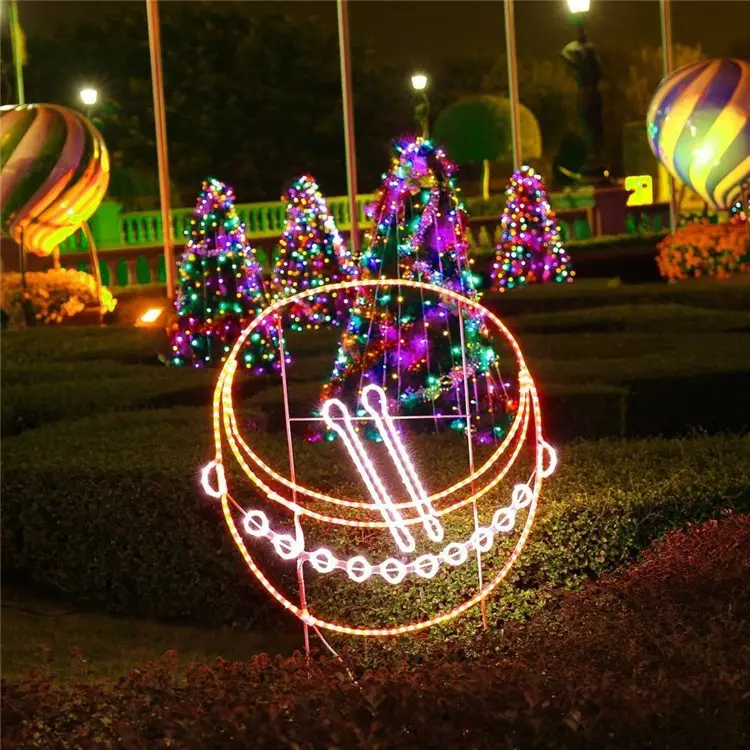 Purple LED Solar Tube Lamp Outdoor Waterproof — feature 18