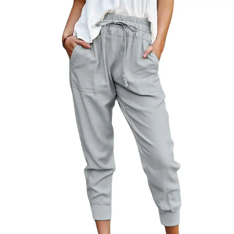 Women Pure Color Slim Fit Casual Pants 2025 - Image 13