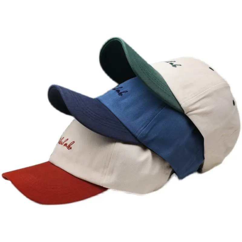 Blue Letter Embroidered Baseball Cap for Men - Image 8
