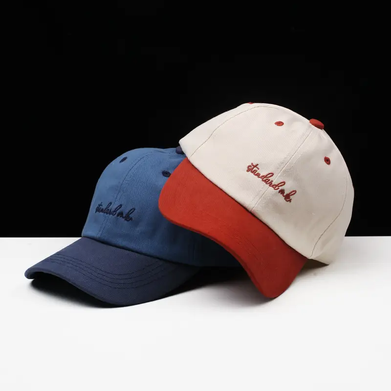 Blue Letter Embroidered Baseball Cap for Men — feature 1