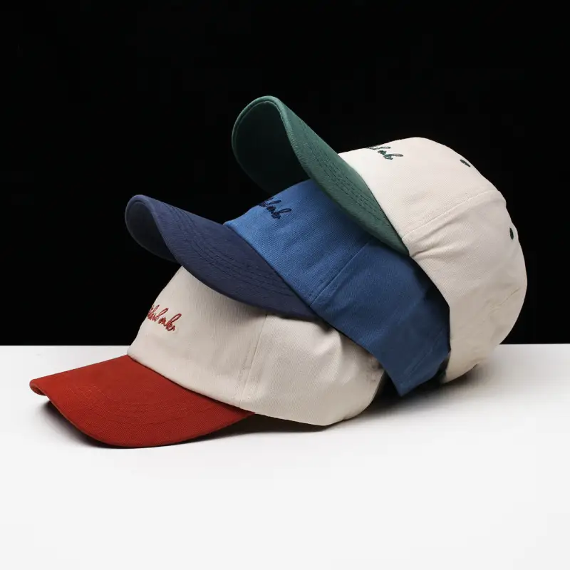 Blue Letter Embroidered Baseball Cap for Men — feature 2