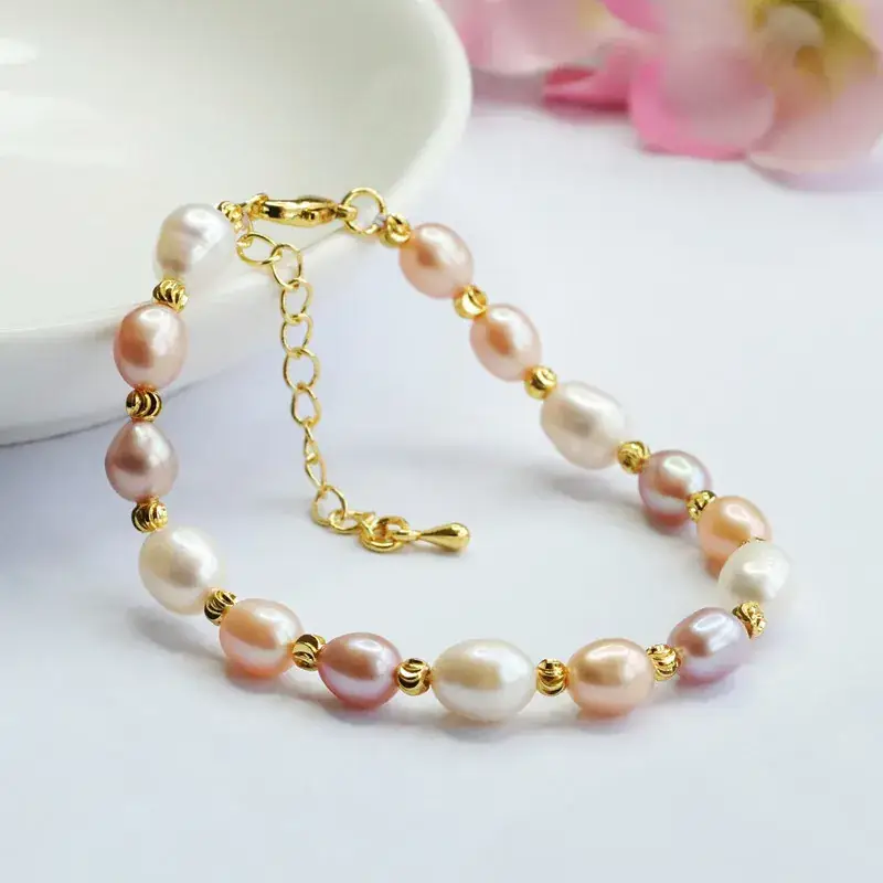 Guan Yu Natural Pearl Bracelet Multi-Pearl Wholesale Dropshipping - Image 5