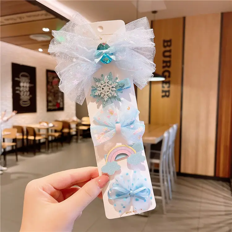 Cute Korean Style Baby Hair Clip Set Princess Aisha - Image 15