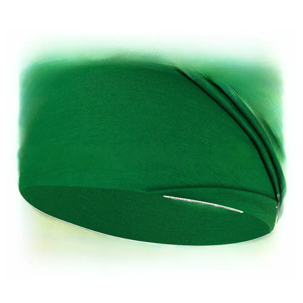 Purple Elastic Cotton Sports Headband for Men Women