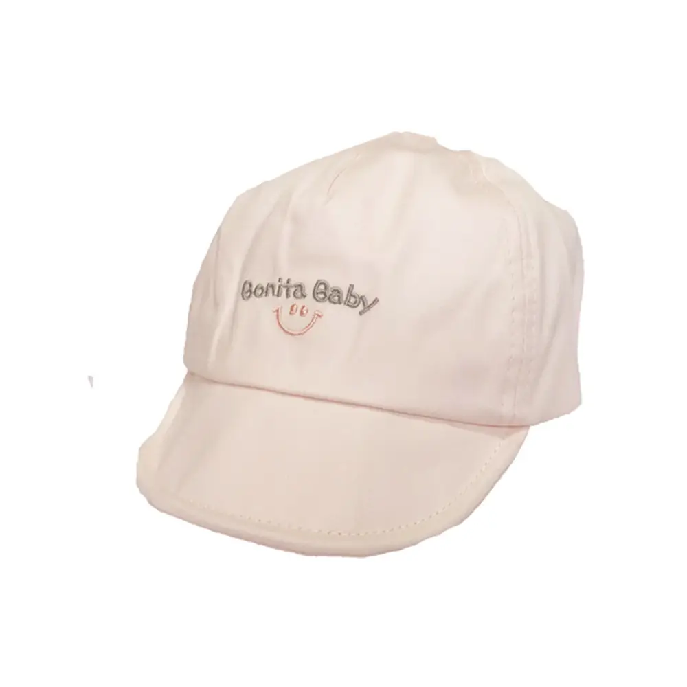 Newborn Baby Cap "Bonita Baby" Soft Cream