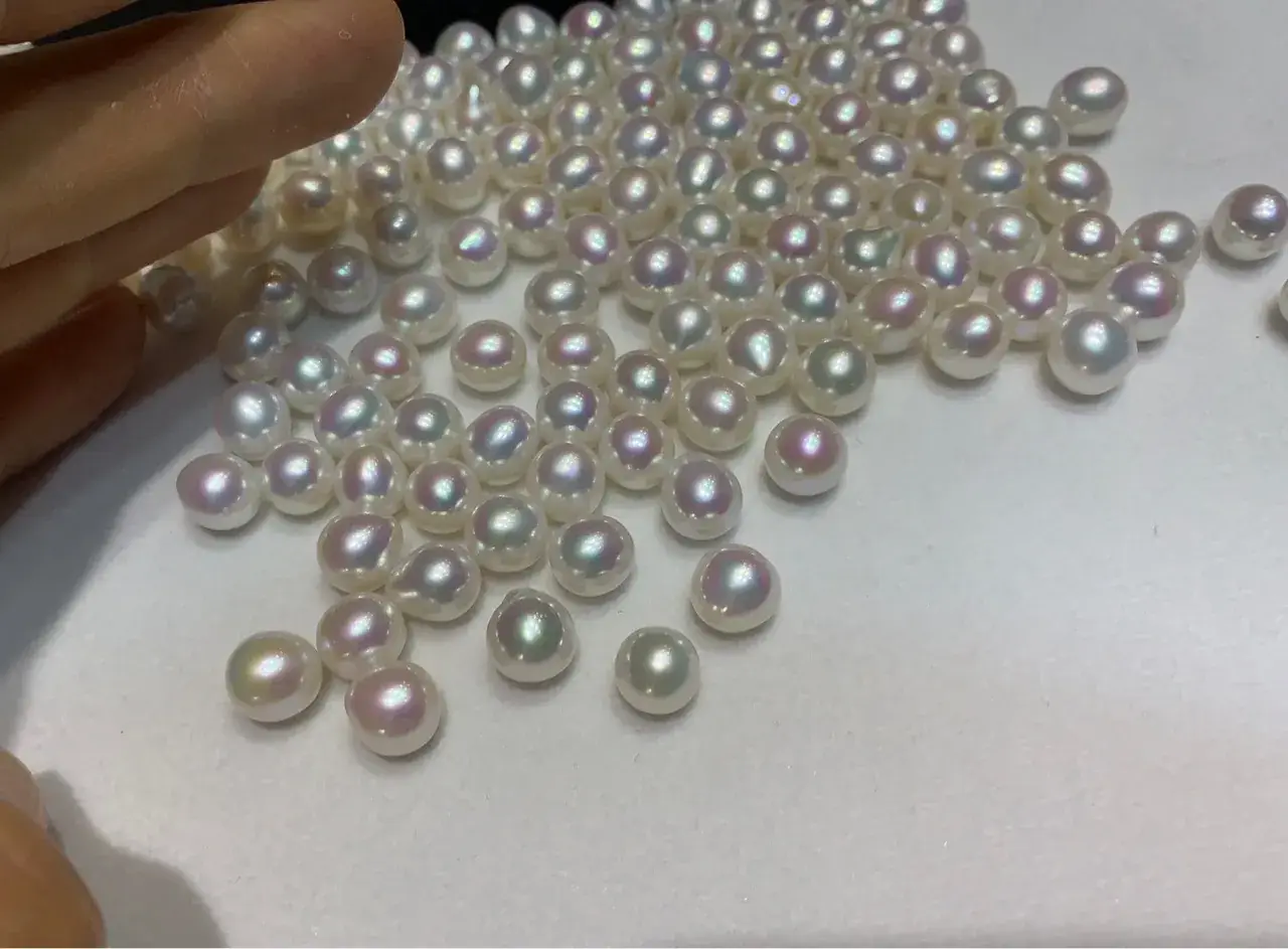 Nuclear Freshwater Pearl Pink Baroque 8-9mm - Image 10