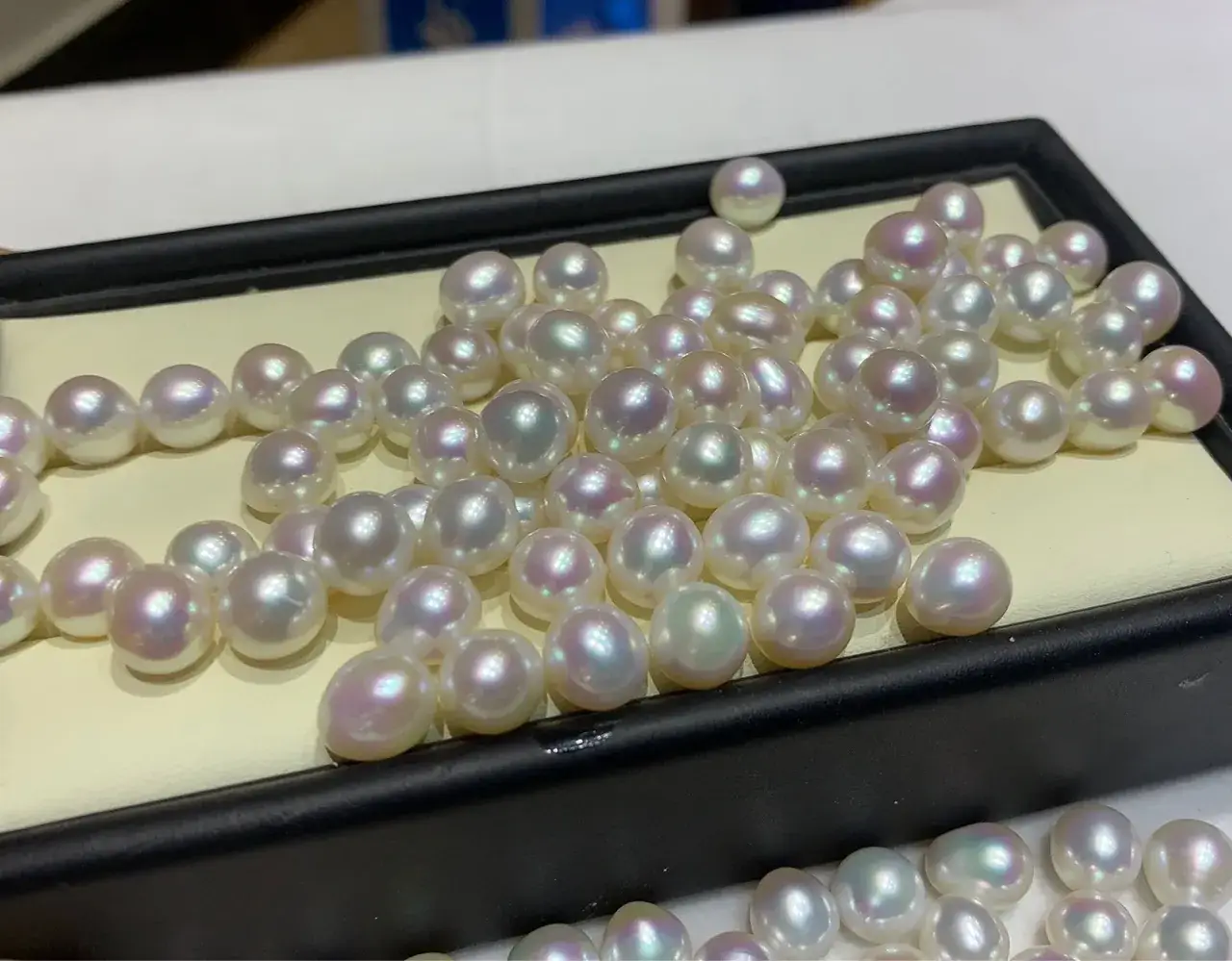 Nuclear Freshwater Pearl Pink Baroque 8-9mm - Image 5