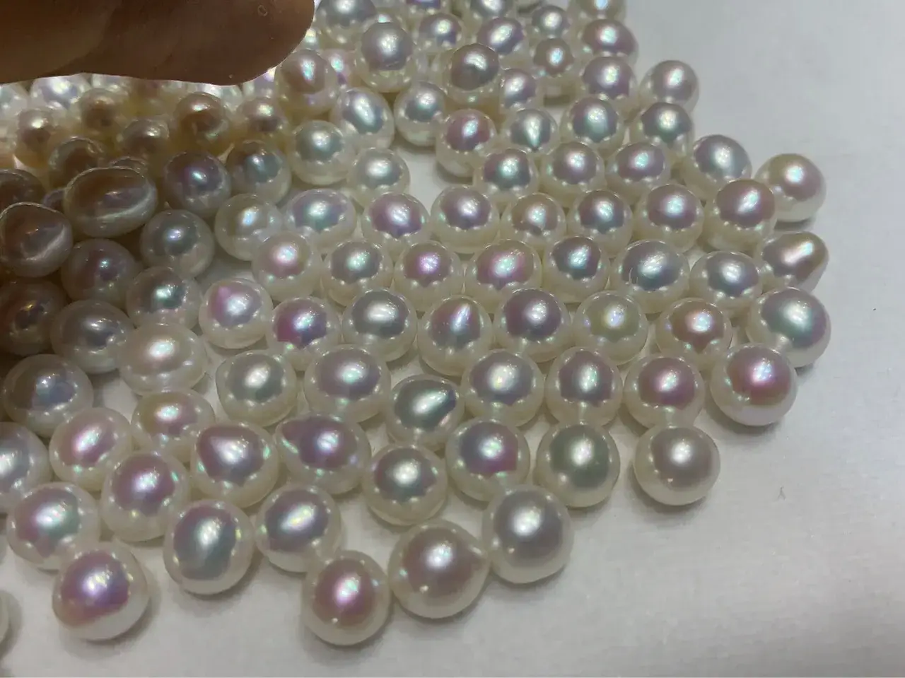 Nuclear Freshwater Pearl Pink Baroque 8-9mm - Image 7