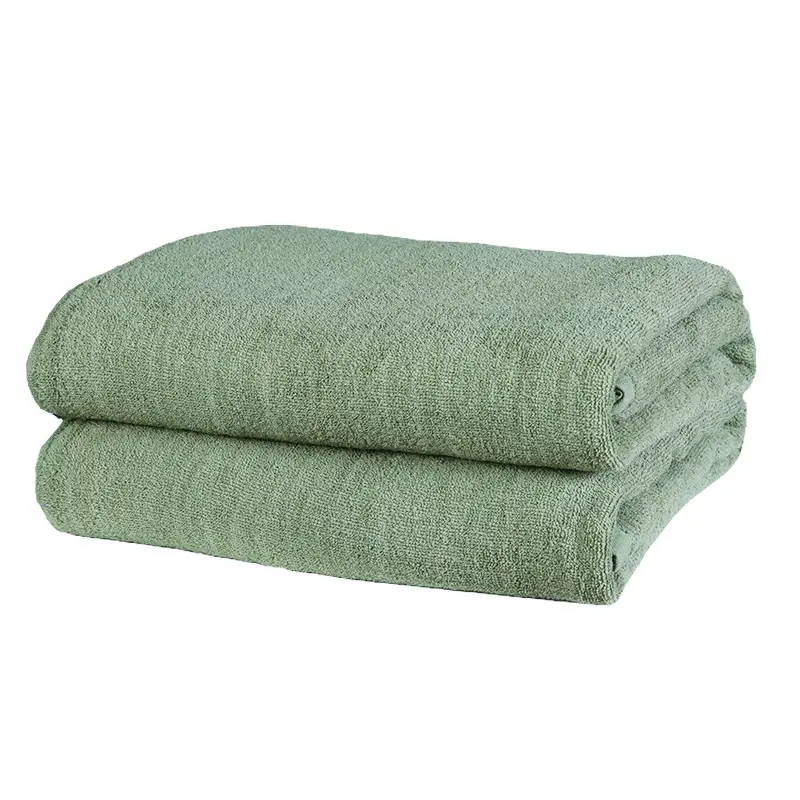 Dark Blue Cotton Towel for Single Bed Dormitory Use - Image 9