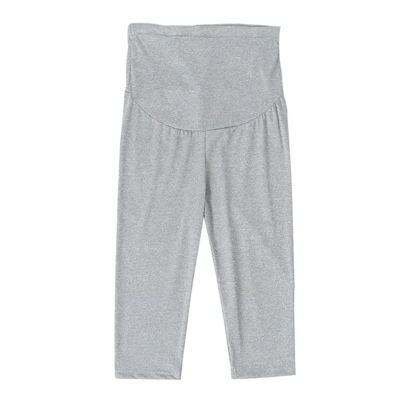 Pregnant Women's Slimming Stretch Leggings Solid Color - Image 8