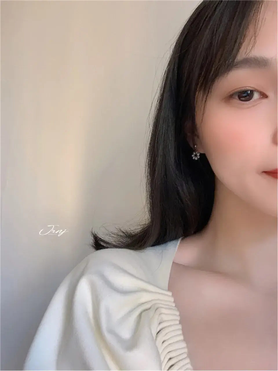 S925 Silver Pearl Earrings 14K Gold Elegant Mini — feature 3