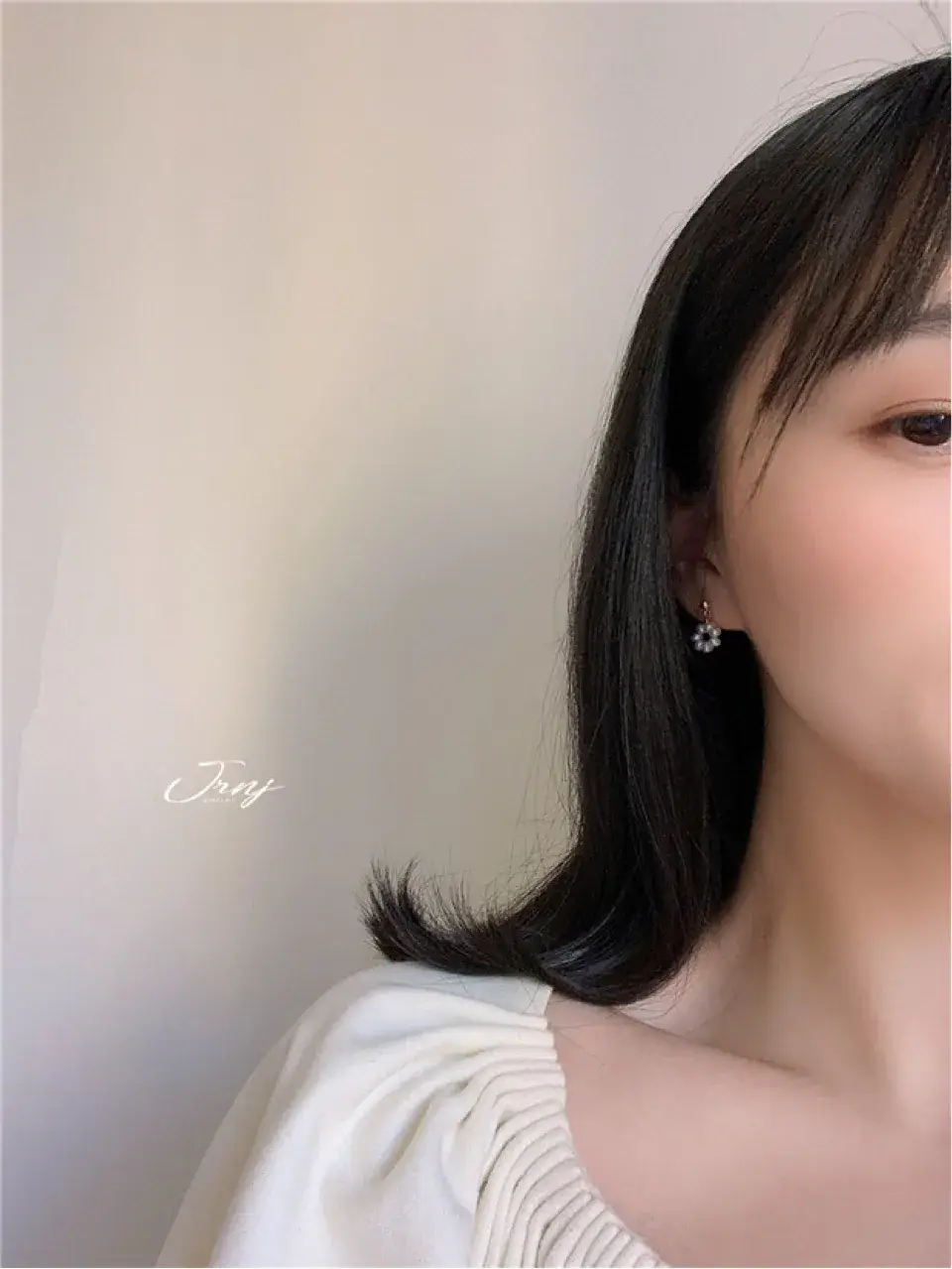 S925 Silver Pearl Earrings 14K Gold Elegant Mini — feature 7