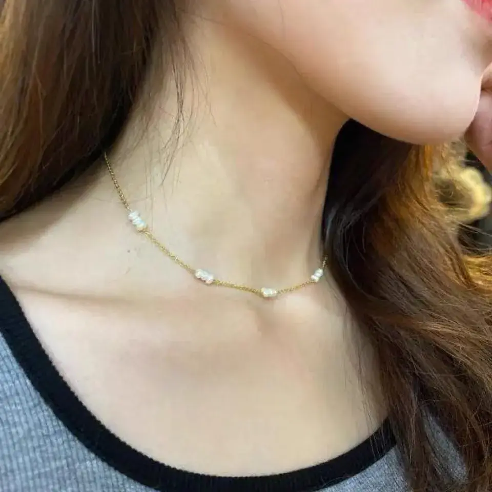 Natural Freshwater Pearl Necklace for Women - Image 5