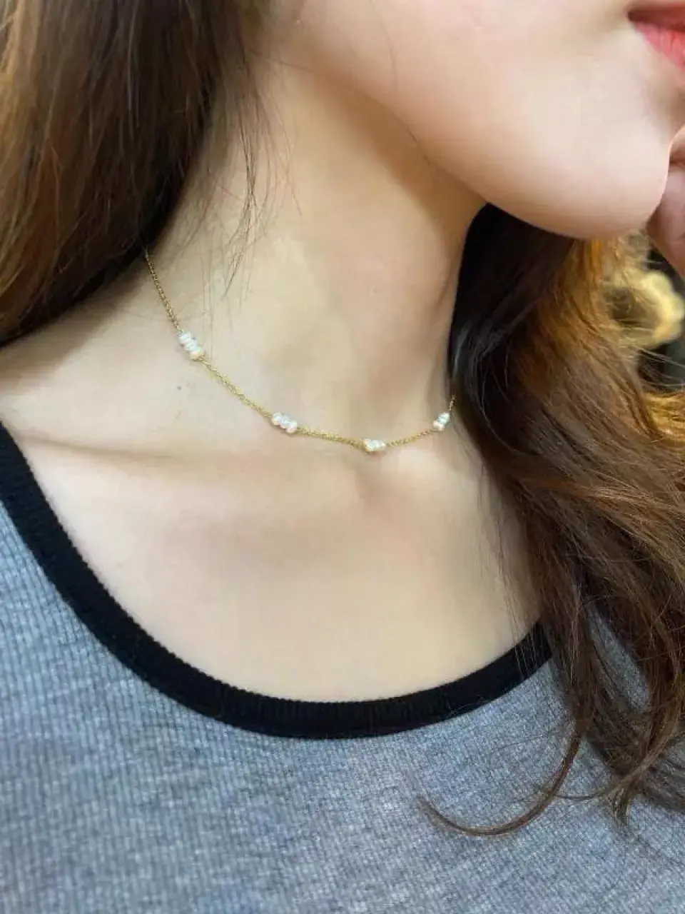 Natural Freshwater Pearl Necklace for Women — feature 5